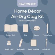 Load image into Gallery viewer, Craft Maker Home Décor Air Dry Clay Kit