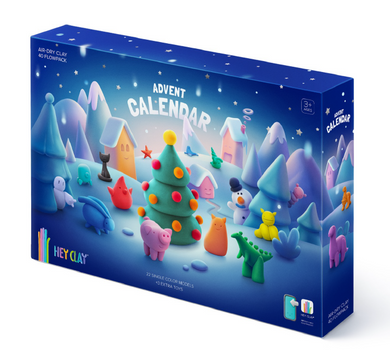 HEY CLAY - Advent Calendar, 36 Flow Packs