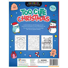 Load image into Gallery viewer, Kaleidoscope Sticker Colouring Too Cute Christmas