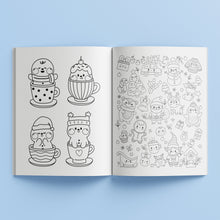 Load image into Gallery viewer, Kaleidoscope Sticker Colouring Too Cute Christmas