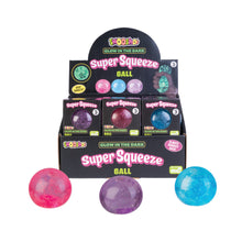 Load image into Gallery viewer, Smoosho’s Super Squeeze Glow in the Dark Ball