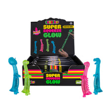 Load image into Gallery viewer, Smoosho’s Super Glow-in-the-dark Stretchy Dino