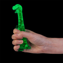 Load image into Gallery viewer, Smoosho’s Super Glow-in-the-dark Stretchy Dino