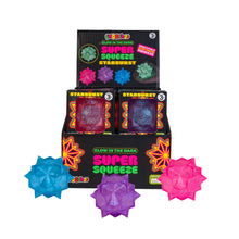 Load image into Gallery viewer, Smoosho’s Super Squeeze Glow-in-the-dark Starburst