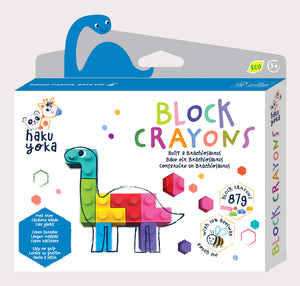 Haku Yoka Block Crayon Brachiosaurus