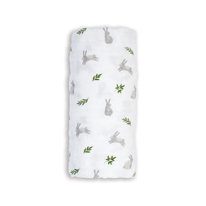 Bunnies - Muslin Swaddle