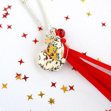 Holly Jolly Christmas Necklace