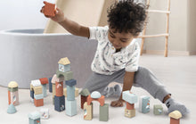 Load image into Gallery viewer, Building Blocks (50pcs) with shape sorter