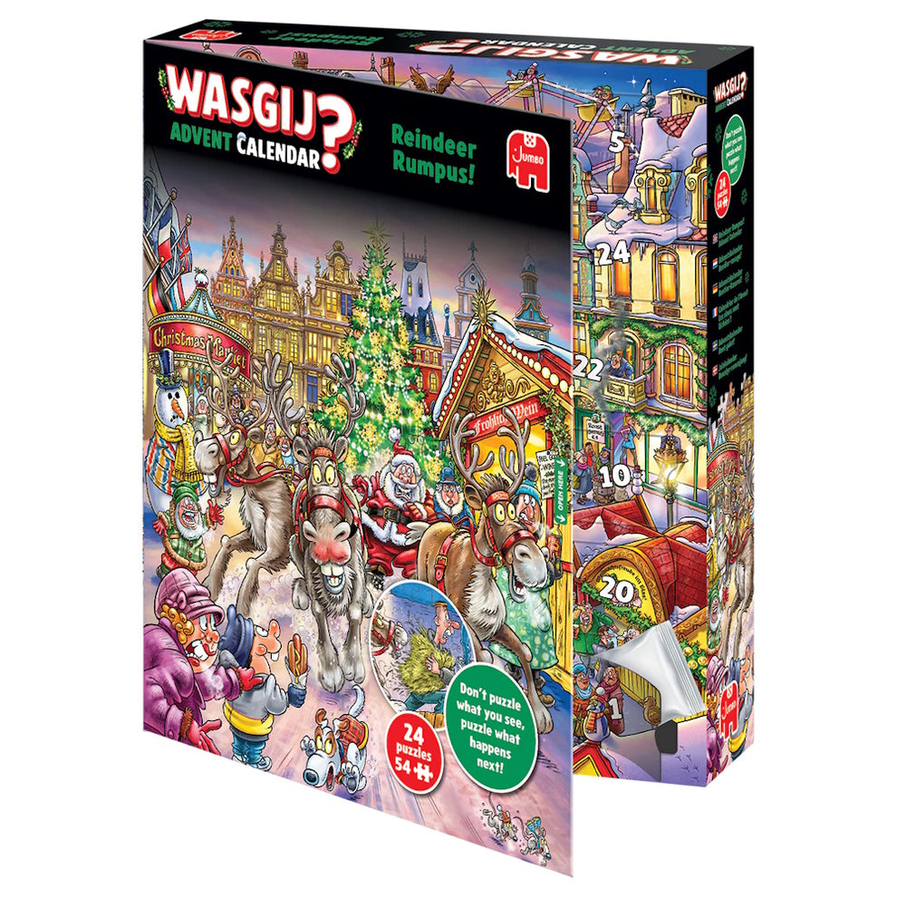 Wasgij Advent Calendar #2 - Reindeer Rumpus l