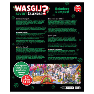 Wasgij Advent Calendar #2 - Reindeer Rumpus l