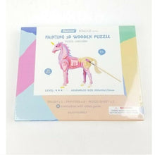 Load image into Gallery viewer, ROBOTIME PAINTING 3D WOODEN UNICORN