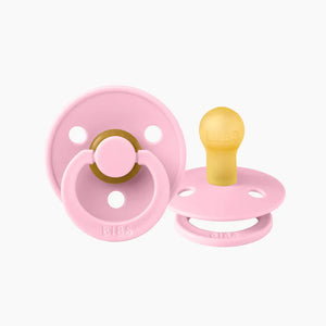 BIBS Colour Round - Baby Pink - (2pk)