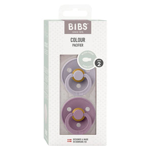 BIBS Colour Symmetrical - Fossil Grey/Mauve - (2pk)