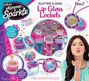 Shimmer & Sparkle Shimmer 'N' Sparkle Glitter & Gem Lip Gloss Lockets