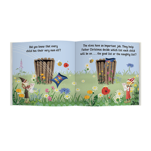 Christmas Card Elf Book