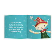 Load image into Gallery viewer, Christmas Card Elf Book
