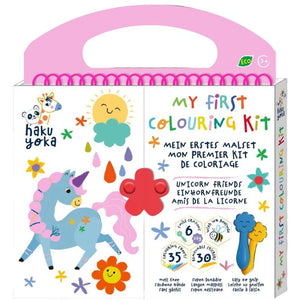 Haku Yoka My First Coloring Kit - Unicorn Friends