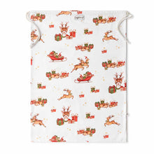 Load image into Gallery viewer, Reindeer Organic Santa Sack