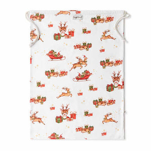 Reindeer Organic Santa Sack