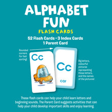 Load image into Gallery viewer, School Zone Flash Cards: Alphabet Fun Ages 4+