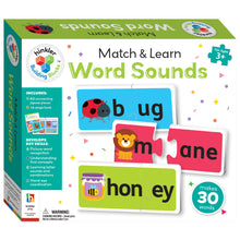 Load image into Gallery viewer, Building Blocks Match &amp; Learn Word Sounds