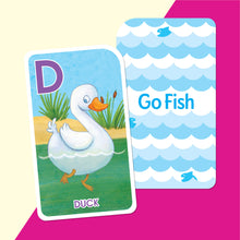 Load image into Gallery viewer, School Zone Flash Cards: Go Fish Alphabet Game Cards Ages 4+