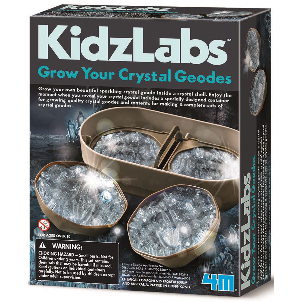 GROW YOUR CRYSTAL GEODES