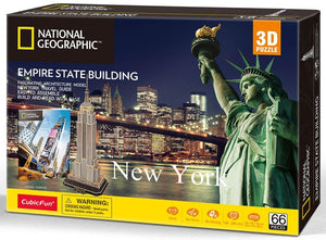 3D PUZZLE - NEW YORK - EMPIRE STATE BUILDING