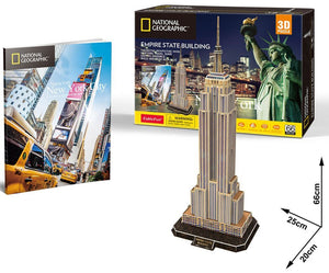 3D PUZZLE - NEW YORK - EMPIRE STATE BUILDING