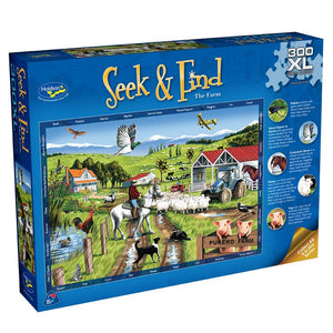 HOLDSON PUZZLE - SEEK & FIND 300XL PC (THE FARM)