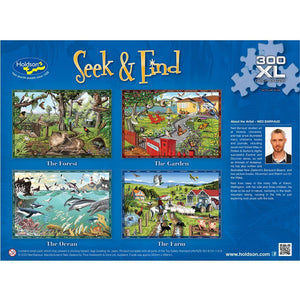 HOLDSON PUZZLE - SEEK & FIND 300XL PC (THE FARM)