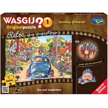 Load image into Gallery viewer, Wasgij XL: 500 Piece Puzzle - Sunday Drivers