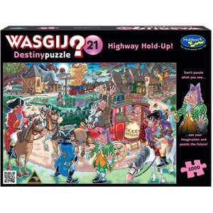 HOLDSON PUZZLE - WASGIJ DESTINY 21 1000PC (HIGHWAY HOLD-UP!)