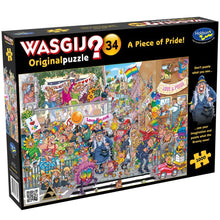 Load image into Gallery viewer, HOLDSON PUZZLE - WASGIJ ORIGINAL 34 1000PC (A PIECE OF PRIDE!)