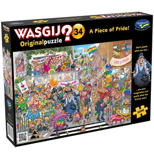 HOLDSON PUZZLE - WASGIJ ORIGINAL 34 1000PC (A PIECE OF PRIDE!)
