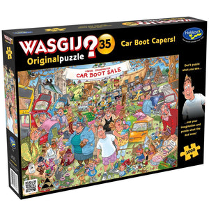 HOLDSON PUZZLE - WASGIJ ORIGINAL 35, 1000PC (CAR BOOT CAPERS)