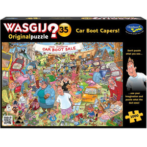 HOLDSON PUZZLE - WASGIJ ORIGINAL 35, 1000PC (CAR BOOT CAPERS)