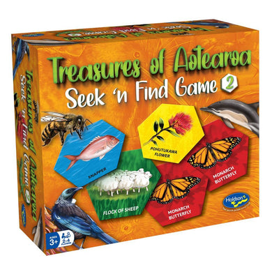 GAME - TREASURES OF AOTEAROA SEEK & FIND #2
