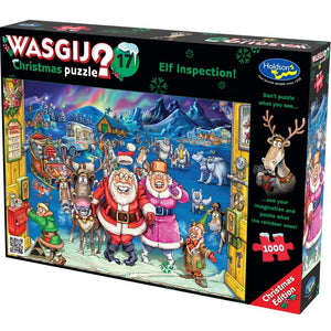 WASGIJ CHRISTMAS 17, 1000PC (ELF INSPECTION!)