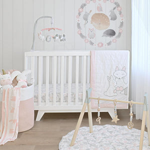 4-PIECE NURSERY SET - FOREST FRIENDS
