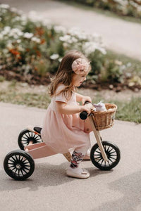 Kinderfeet Tiny Tot Plus: 2-in-1 Bike - Rose