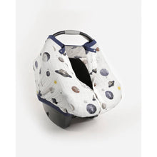 Load image into Gallery viewer, Muslin Car Seat Capsule Canopy Cover V2 - Planetary