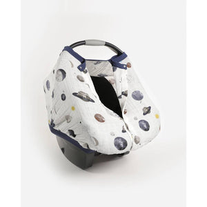 Muslin Car Seat Capsule Canopy Cover V2 - Planetary