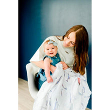 Load image into Gallery viewer, Single Cotton Muslin Swaddle - Narwhal