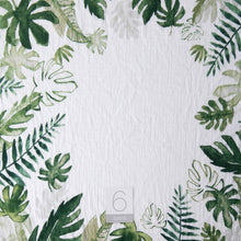 Load image into Gallery viewer, Photo Blanket &amp; Milestone Set - Tropical Leaf