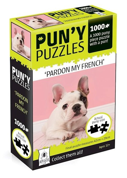 Pun'y - 1,000-Piece Puzzle (Pardon My French)