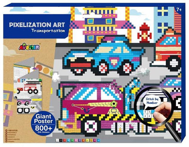 Pixelation Art - Poster Kit Transport