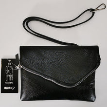 Load image into Gallery viewer, Moana Road The Grey Lynn Clutch Bag - Black