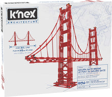 Load image into Gallery viewer, K&#39;NEX: Architecture - Golden Gate Bridge