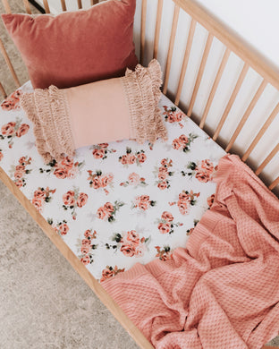 Rosebud | Fitted Cot Sheet